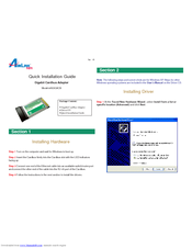 Airlink101 AGIGACB Quick Installation Manual