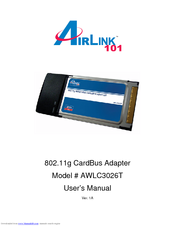 Airlink101 AWLC3026T User Manual
