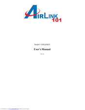 Airlink101 AWLH3025 User Manual