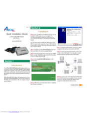 Airlink101 AKVM-U22 Quick Installation Manual