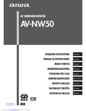 Aiwa AV-NW50 Operating Instructions Manual