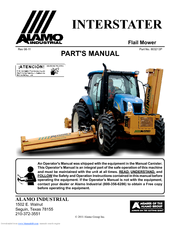 Alamo INTERSTATER Parts Manual