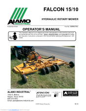 Alamo Industrial FALCON 15/10 Operator's Manual