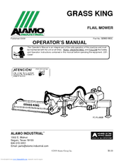 Alamo none Operator's Manual