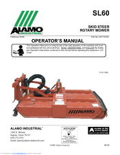 Alamo SL60 Operator's Manual