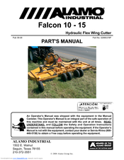 Alamo Industrial Hydraulic Flex Wing Cutter Falcon 10 - 15 Parts Manual
