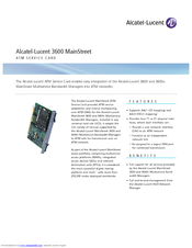 Alcatel-Lucent 3600 MainStreet Brochure & Specs