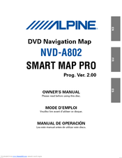 Alpine NVD-A802 Owner's Manual