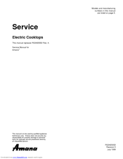 Amana P1119902S Service Manual