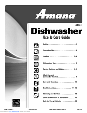 Amana ADB-1 Use And Care Manual