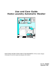 Amana Home Laundry Automatic Washer Use And Care Manual