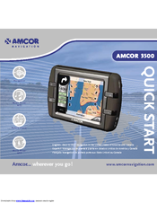 Amcor GPS Navigation System NAV3500 Quick Start Manual
