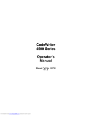 Amt Datasouth Codewriter 4500 Series Operator's Manual