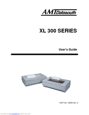 AMT Datasouth XL 300 SERIES User Manual