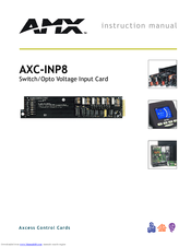 Amx AXC-INP8 Instruction Manual