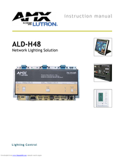 Amx Network Lighting Solution ALD-H48 Instruction Manual