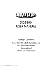 Argus Argus DC-5190 User Manual