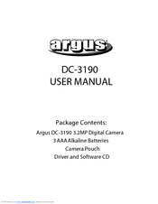 Argus DC-3190 User Manual
