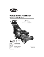 Ariens Pro21XD CARB Owner's/Operator's Manual