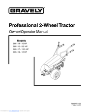 Ariens Gravely 985117 Owner's/Operator's Manual
