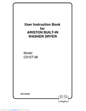 Ariston CD12TUK User Instruction Book