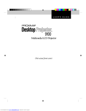 Proxima Desktop Projector 9100 User Manual