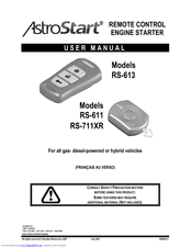 AstroStart RS-613 User Manual