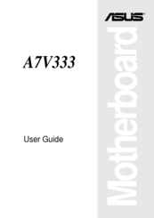 Asus A7V333 User Manual