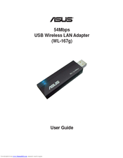Asus WL 167G User Manual