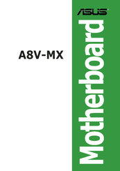Asus A8V-MX User Manual