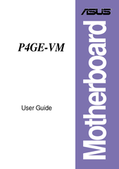 Asus Motherboard P4GE-VM User Manual