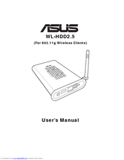 Asus WL-HDD2.5 User Manual