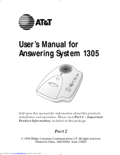 AT&T 1305 User Manual