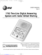 AT&T 1782 User Manual