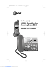 AT&T E2562 User Manual