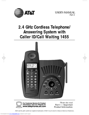 AT&T 1455 User Manual