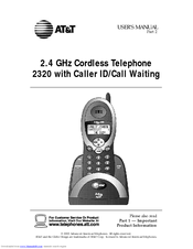 AT&T 2320 User Manual