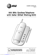AT&T 8243 User Manual