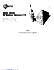 AT&T 9111 User Manual