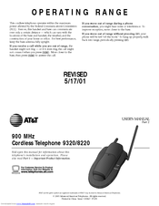 AT&T 9320/8220 User Manual