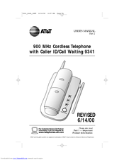 AT&T 9341 User Manual