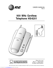 AT&T HS-8201 User Manual