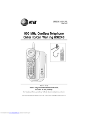 AT&T HS8240 User Manual