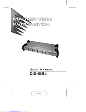 ATEN Master View CS-88A User Manual