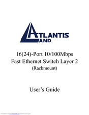 Atlantis Land A02-F16 User Manual