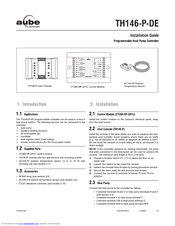 Aube Technologies TH146-P-DE Installation Manual