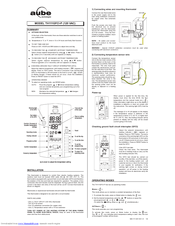 Aube Technologies TH111GFCI-P Owner's Manual