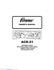 Audiovox 1285867 Owner's Manual