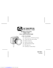 Audiovox 1286951 Installation Instructions Manual