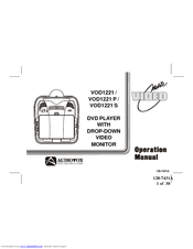 Audiovox VOD1221P Operation Manual